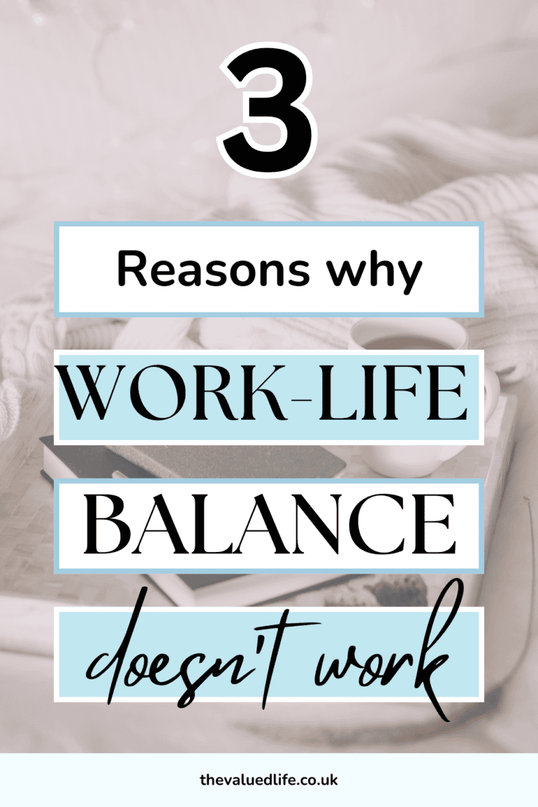 Work-life flow is better than work-life balance for perfectionists
