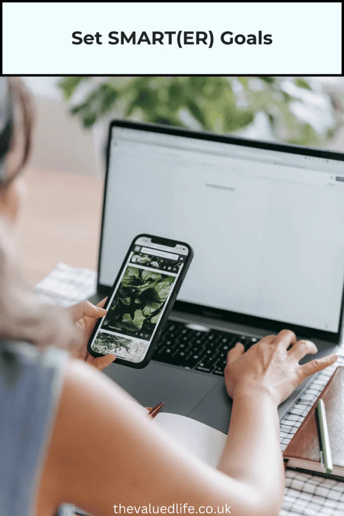 productivity shame -set smarter goals