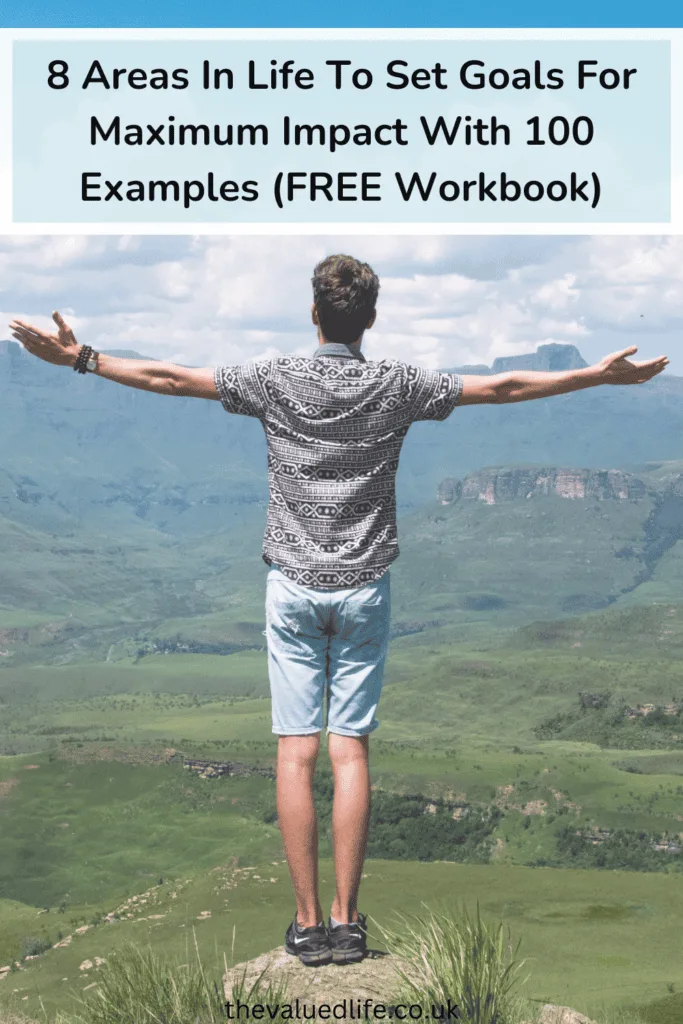 Man Wearing Grey Shirt Standing on Elevated Surface - areas in life to set goals