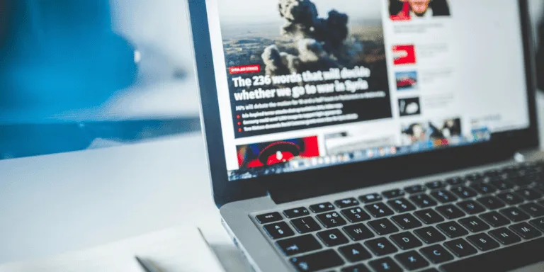 Gray Laptop Computer News Journals